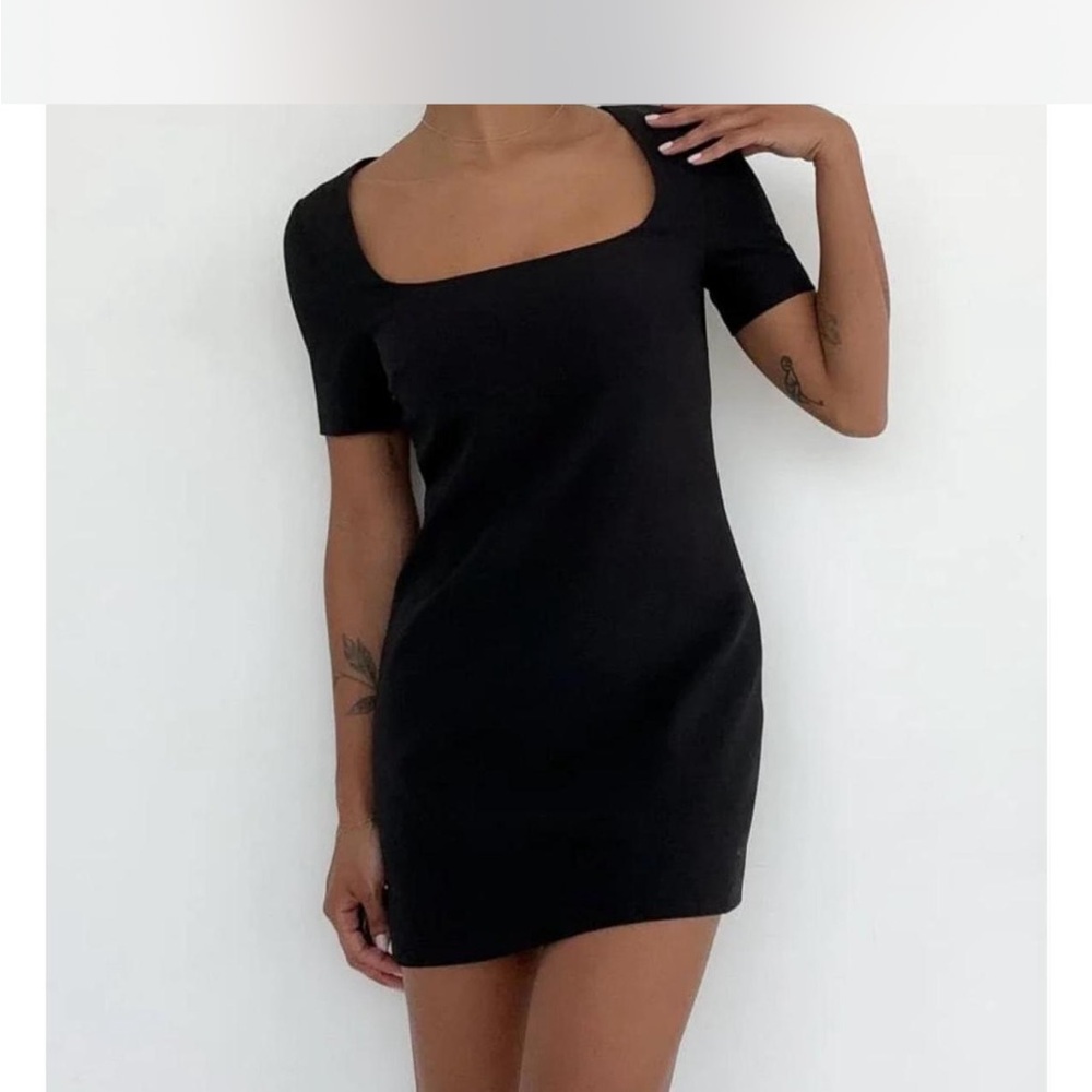 Elegant Black Mini Dress